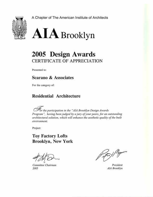 Aia Brooklyn Design Award 55