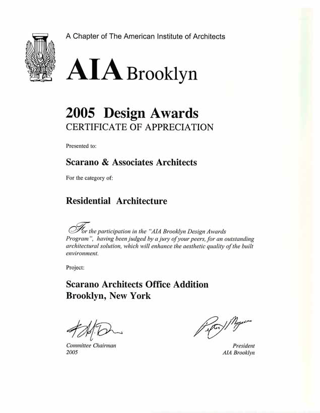Aia Brooklyn Design Award 59