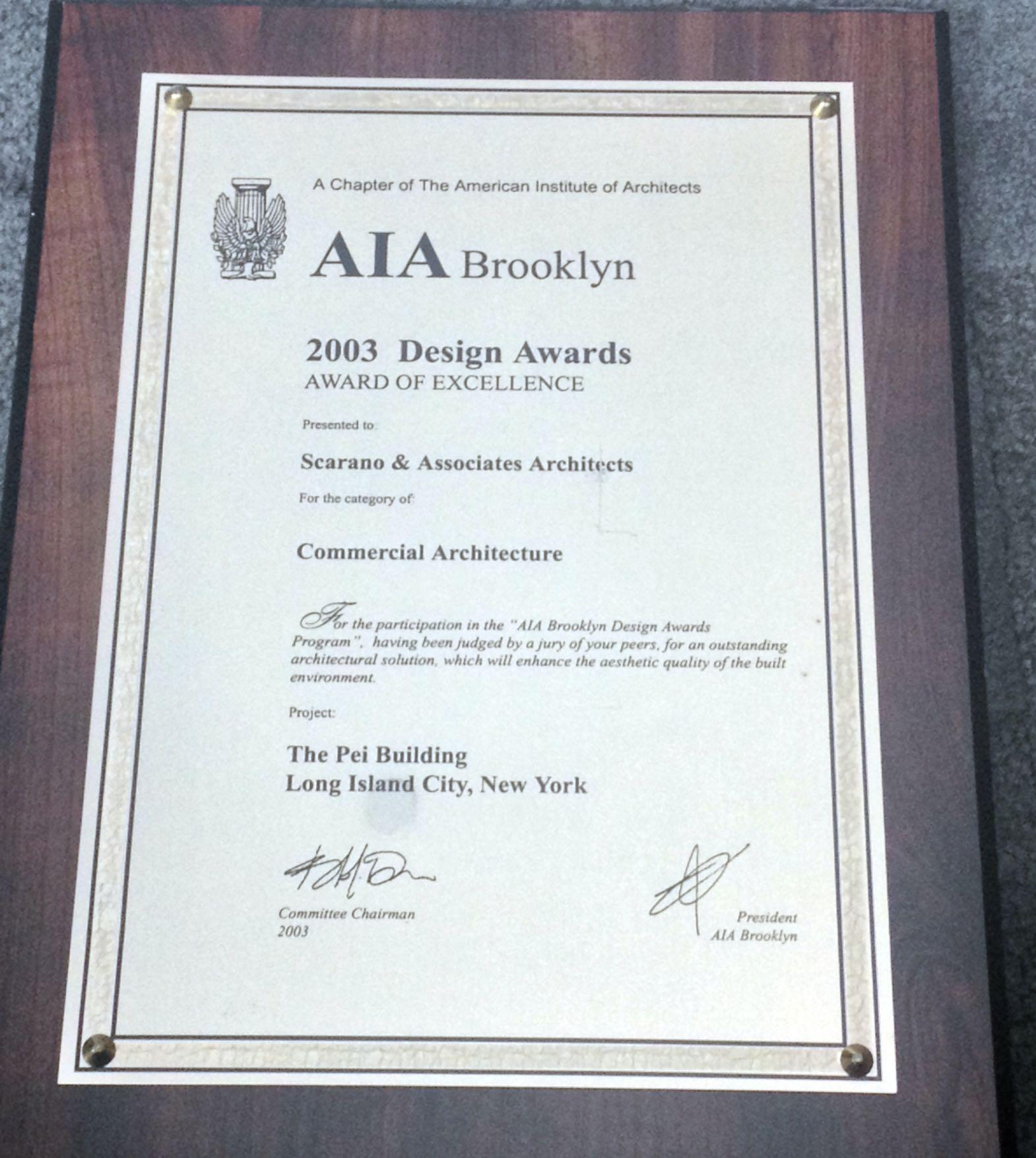 Aia Brooklyn Design Award 76
