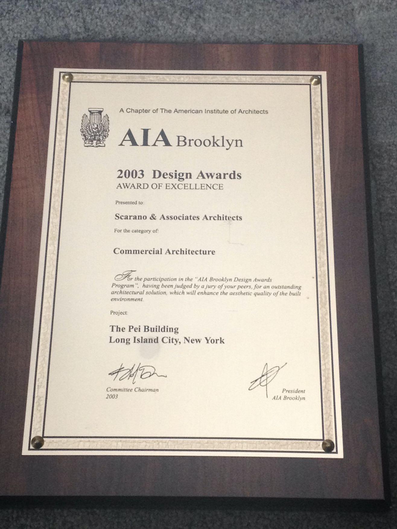 Aia Brooklyn Design Award 77