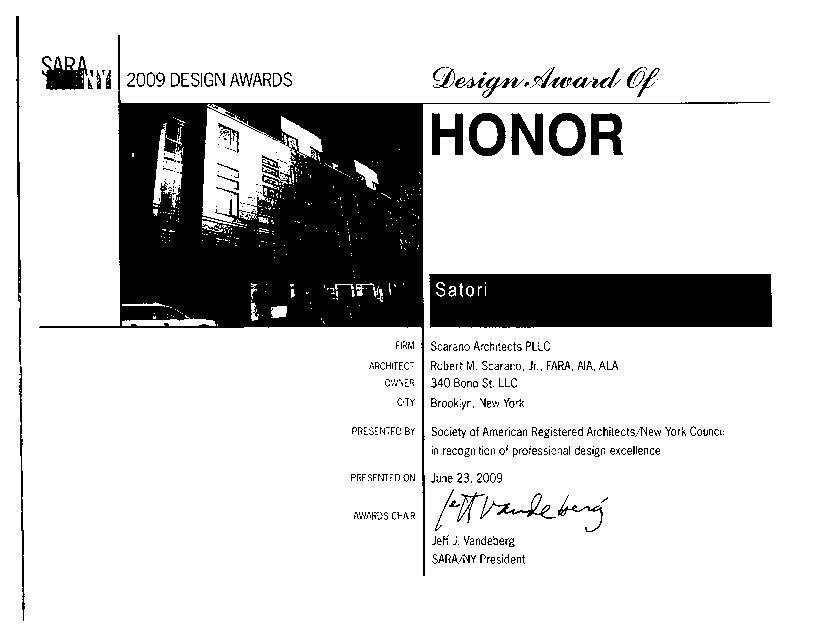 Design Award Of Honor 24