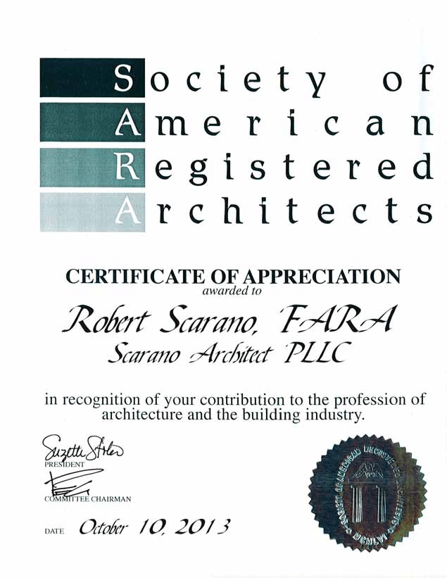 Society Of Anerican Registered Architects 01