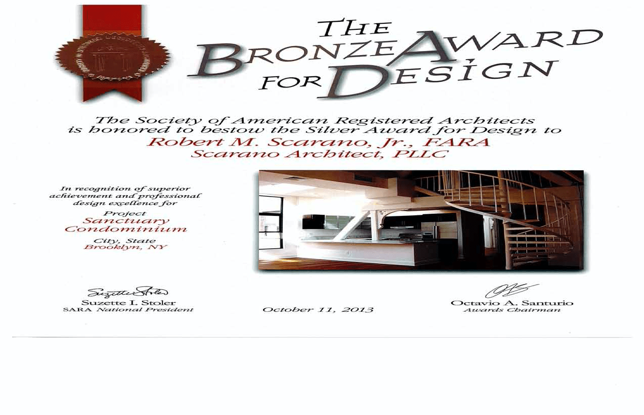 The Bronze Award For Design 03